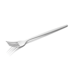 12x Menügabel ALEX SILVER, Edelstahl poliert, matte PVD Beschichtung, 21 cm, Chromnickelstahl 18/10