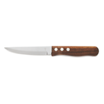 Steakmesser Set mit Pakkaholzgriff, 25 cm, Set á 6 Stück, Holz, Chromstahl 13/0