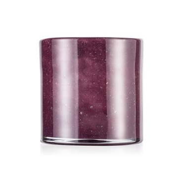 Galaxy Mauve YUYU, Windlicht, Kerzenhalter, Ø 10 cm, Höhe 10 cm, Glas