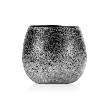 Frosted Olive YUYU, Windlicht, Kerzenhalter, Ø 9,5 cm, Höhe 9 cm, Glas