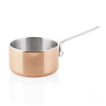 Mini Servierkasserolle MINI COPPER 3PLY, Ø 5 cm, 50 ml, Kupfer, Aluminium, Edelstahl