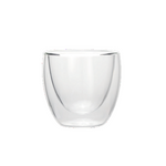Lungo Set CURVED, 200 ml, Ø 8 cm, Set á 2 Stück, Borosilikatglas