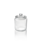 Vorratsglas, 1 ltr., Ø 12 cm, Höhe 15 cm, Glas, Polyethylen
