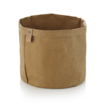 Brottasche Craft & Crumble, Ø 24 cm, Höhe 24 cm, khaki, Kraft Paper