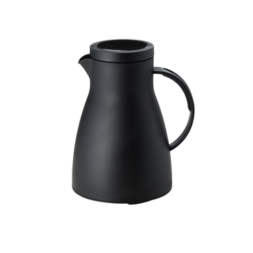 Isolierkanne, 0,7 ltr., Ø 12,5 cm, Höhe 19,5 cm, schwarz, Polypropylen