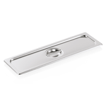 GN Deckel 2/4 GN Core, Chromnickelstahl