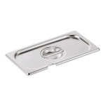 GN Deckel mit Löffelaussparung 1/3 GN Core, Chromnickelstahl