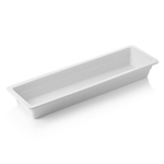 GN Behälter 2/4 GN 65 White, 65 mm, weiß, Melamin