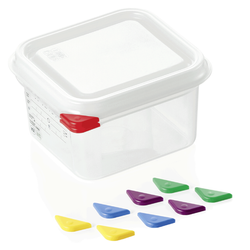 38958-GN-Behaelter-1-6-Set-GN-86--100-mm--mit-Deckel--inklusive-5-Markierungs-Clips--Polypropylen.png 38958-GN-Behaelter-1-6-Set-GN-86--100-mm--mit-Deckel--inklusive-5-Markierungs-Clips--Polypropylen.png