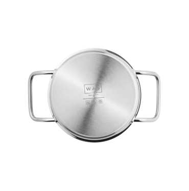 Bratentopf Cookware 21, Ø 16 cm, 1,5 ltr., Chromnickelstahl 18/10, flache Ausführung