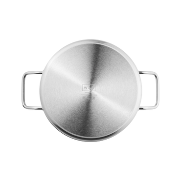 Bratentopf Cookware 21, Ø 24 cm, 4,5 tr., Chromnickelstahl 18/10, flache Ausführung