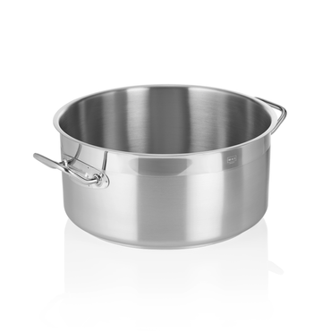 Bratentopf Cookware 21, Ø 32 cm, 12 ltr., Chromnickelstahl 18/10, flache Ausführung
