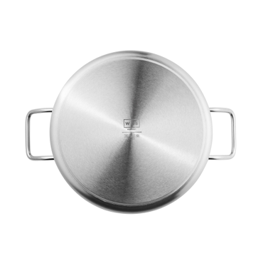Bratentopf Cookware 21, Ø 32 cm, 12 ltr., Chromnickelstahl 18/10, flache Ausführung