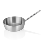 Sauteuse Cookware 21, Ø 24 cm, 2 ltr., mit glattem Rand, Chromnickelstahl 18/10