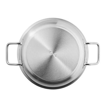 Pfanne mit 2 Griffen Cookware 21, Ø 32 cm, Höhe 6 cm, Chromnickelstahl 18/10