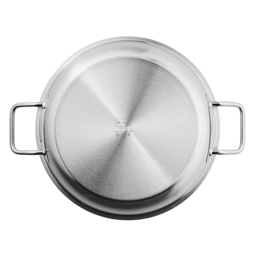 Pfanne mit 2 Griffen Cookware 21, Ø 36 cm, Höhe 7 cm, Chromnickelstahl 18/10