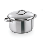 Fleischtopf mit Deckel Cookware 19, Ø 24 cm, 6 ltr., Chromnickelstahl