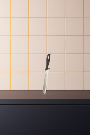 Brotmesser Let´s Cook Knife, 31,5 cm, Edelstahl, Gummi