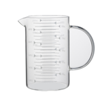 Messbecher, Ø 10, 1,0 ltr., mit 50 ml Skalierung, Borosilikatglas