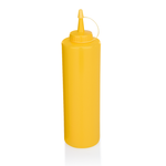 Quetschflasche Set, Ø 7 cm, 0,7 ltr., gelb, Set á 6 Stück, Polyethylen