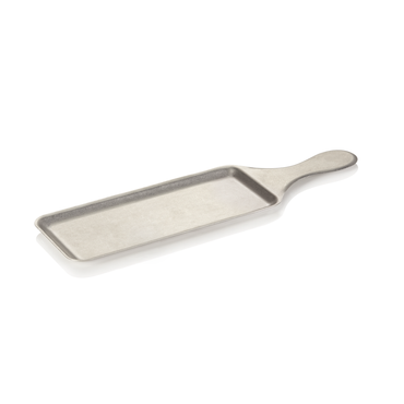 4x Serviertablett STEEL & STYLE HERITAGE, 43 x 11,5 x 1 cm, Chromnickelstahl 18/8