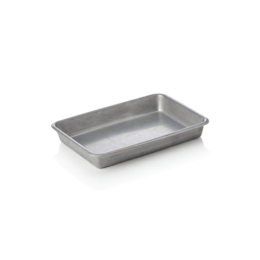 6x Serviertablett STEEL & STYLE VINTAGE, 23 x 16,5 x 3 cm, Chromnickelstahl