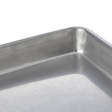 6x Serviertablett STEEL & STYLE VINTAGE, 23 x 16,5 x 3 cm, Chromnickelstahl
