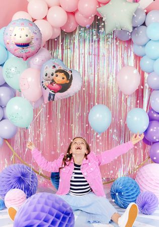 Gabby's Dollhouse Party 6 Luftballons