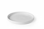 Teller Oslo, mit hohem Rand, HENDI, Oslo, Weiß, ⌀240x(H)26mm, Porzellan