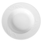 6x Suppen- und Pastateller, Karizma, weiß, Hotel Porzellan, ⌀ 30 cm