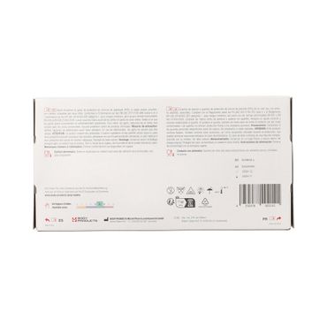 1000 "WORK-INN" Handschuhe, Vinyl gepudert "Light" transparent Größe: L