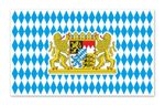 Fahne Oktoberfest 90 x 150 cm mit Wappen