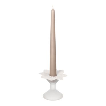 100 Kerzen-Manschetten rund Ø 10 cm weiss
