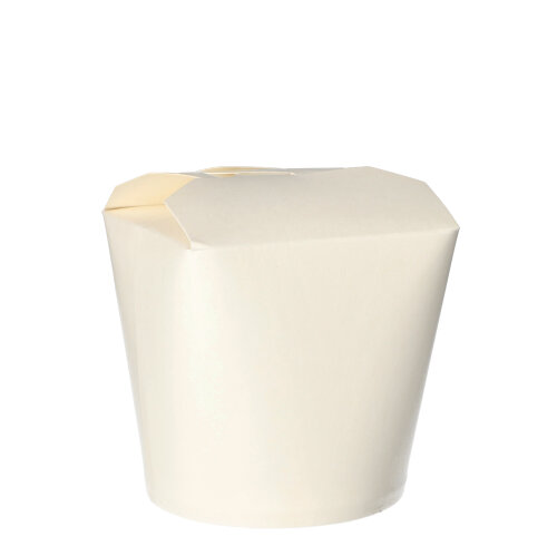 Snackboxen "ASIA" rund 750 ml 10 cm x 9,8 cm x 8,8 cm weiss