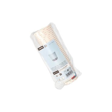 500 Trinkbecher mit Henkel, Pappe 0,1 l Ø 6,3 cm · 6,2 cm weiss "Hjärtan"