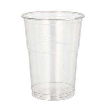 89549_b.jpg 50 Trinkbecher R-PET 0,4 l Ø 9,5 cm · 12,3 cm glasklar