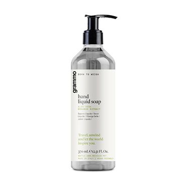 92319_b.jpg 18 Flüssigseife 370 ml "grammo" mit biologischem Aloe Vera-Extrakt im Pumpspender