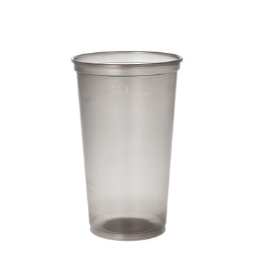 96585_b.jpg 58 Mehrweg-Trinkbecher PP 0,3 l Ø 7,8 cm · 12,6 cm grau