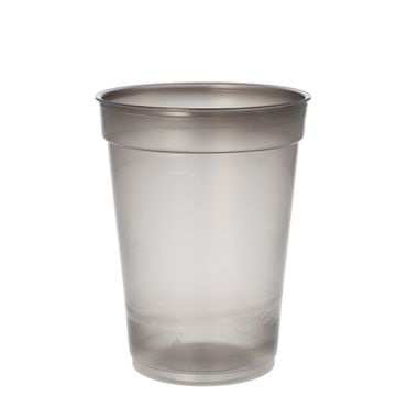 96586_b.jpg 25 Mehrweg-Trinkbecher PP 0,4 l Ø 9,5 cm · 12,1 cm grau