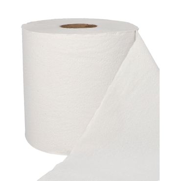 6 Universalrollen Ø 19 cm · 300 m x 19 cm "Mikroprägung" Handtuchrollen, Innenauszug