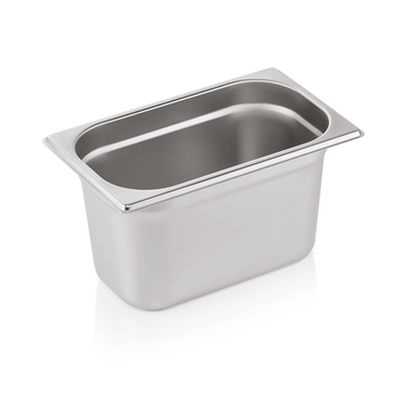38752-gn-behaelter-1-4-gn-core--150-mm--chromnickelstahl.png 6x GN Behälter 1/4 GN Core, 150 mm, Chromnickelstahl