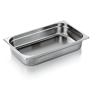 38764-gn-behaelter-1-1-gn-core--100-mm--seiten--und-bodenlochung--chromnickelstahl.png 4x GN Behälter 1/1 GN Core, 100 mm, Seiten- und Bodenlochung, Chromnickelstahl