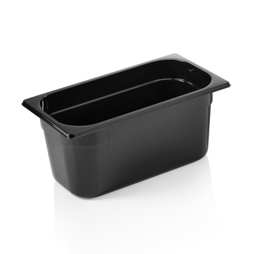 38973-gn-behaelter-1-3-gn-96-black--150-mm--schwarz--polycarbonat.png 6x GN Behälter 1/3 GN 96 Black, 150 mm, schwarz, Polycarbonat