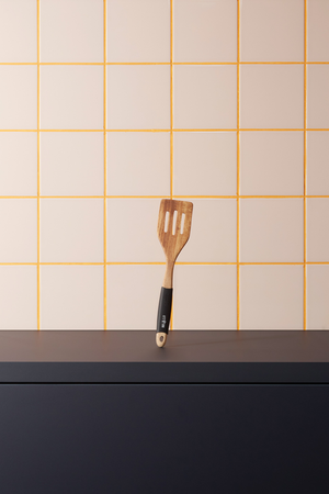14x Wender Let´s Cook, 30,5 cm, geschlitzt, Akazienholz, Silikon