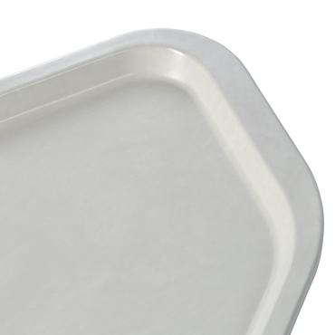 10x WAS Germany Gastro Trapeztablett Tablett lichtgrau stapelbar 48 x 34 cm Serviertablett Fiberglasverstärkt