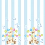 2. Geburtstag Giraffe Junge Tischdecke