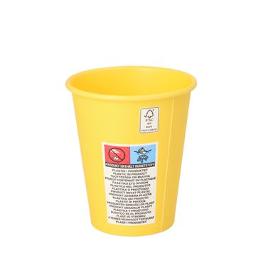 1000 Trinkbecher, Pappe "To Go" 0,2 l Ø 8 cm · 9,2 cm gelb