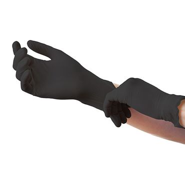 100 "Medi-Inn Classic" Handschuhe, Nitril puderfrei "Black Plus" schwarz Größe: M