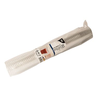 4000x Plastikbecher (PS) 0,1 l Ø 6 cm · 6,7 cm glasklar