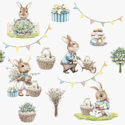 208811.jpg 47097-240x-PAPER---DESIGN-Tissue-Serviette-33-x-33-cm-Bunny-Joy-3-lagig.jpg